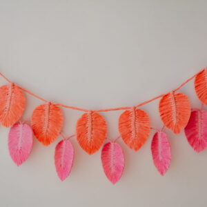 Macrame Leaf Door/Wall Hanging Toran